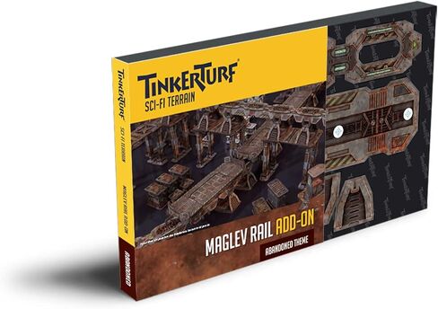 تضاريس الخيال العلمي من تينكرتورف : جدار محيطي، موضوع مهجور، متين، بسعر معقول، تضاريس بألوان كاملة رائعة المظهر، سريعة وسهلة التجميع، اعدادات غير محدودة تقريبا in Kuwait