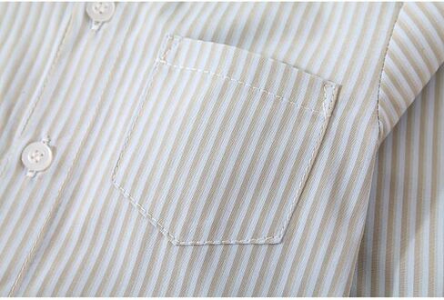 قميص Abolai Baby Boys Gentleman بأكمام طويلة مع مجموعة ملابس حمالات ربطة عنق in Kuwait