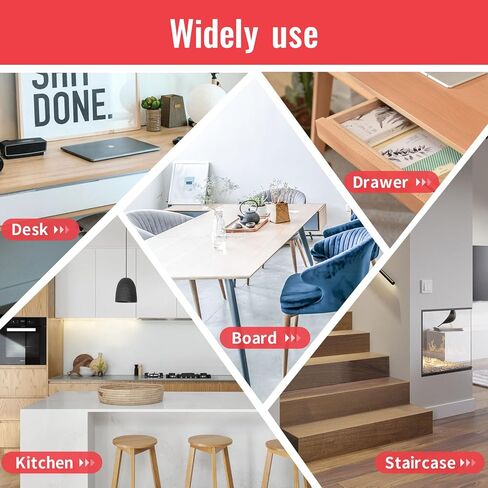 Rcybeo Baby Proofing, Clear Corner Protector, Edge Protector, 16.4 ft Clear Edge Protector Strip and 8 Piece Silicone Corner Protectors with Upgraded Pre-Taped in Kuwait