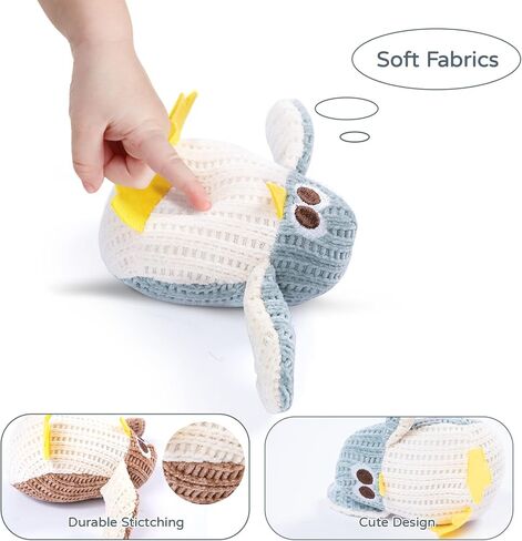 DKTIE Cat Toys with Catnip - Kitten Teething Toys, Cat Stuff for Indoor Cats, Catnip Toys for Cats, Cat Chew Toy, Kitty Toys - Cute Penguin Shape, Set of 2 (MRWJ12) (Penguins) in Kuwait