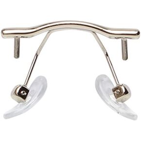Rimless Glasses Accessories Nose Bridge Eyeglass Nose Pads Nose Piece Screw and Screwdriver for Glass Reading Glasses…