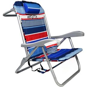 ROFFT Beach Chair 6 Positions Backpack Beach Chairs for Adults Reclining and Folding Backpack Beach Chair Heavy Duty for Seniors with Backpack Straps Best Beach Chair Lay Flat Lightweight in Kuwait