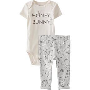 little planet by carter's Unisex Baby 2-piece Bodysuit and Pant Set Made With Organic Cotton in Kuwait