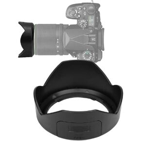 غطاء عدسة زهرة التوليب لـ PENTAX SMC DA مقاس 18-55 مم F3.5-5.6AL WR مقاس 52 مم، غطاء عدسة مثبت على كاميرا PH RBC، تجنب الوهج، استبدال غطاء العدسة البلاستيكي in Saudi Arabia