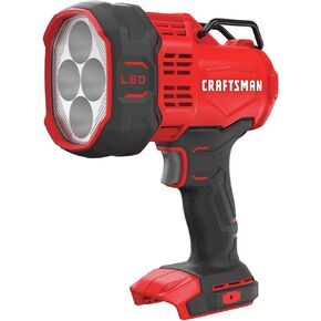 CRAFTSMAN V20 LED Work Light, Cordless Handheld Rechargeable Flashlight, Pivoting Head, 140 Lumens, Battery Not Included (CMCL020B) in Kuwait
