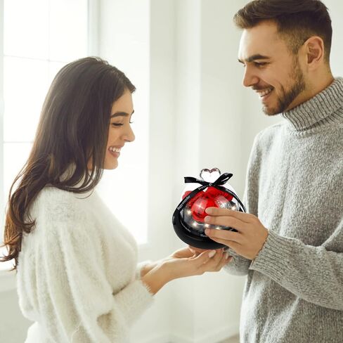 وردة ابدية في قبة زجاجية، هدية للام والصديقة والزوجة والخطيبة، هدية عيد ميلاد للام، وردة مجرة للابد في قبة زجاجية مع ضوء LED in Kuwait
