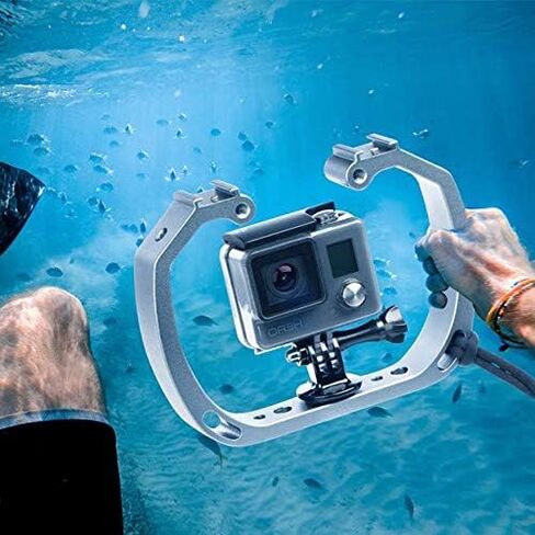 Sevenoak Aluminum Alloy Micro Film Making kit Video Cage Diving Rig Stabilizer SK-GHA6 & GoPro Mount Adapter for Action Cameras GoPro Hero3 3+ 4 5 6 Action Cameras for Underwater Video & Photography in Kuwait