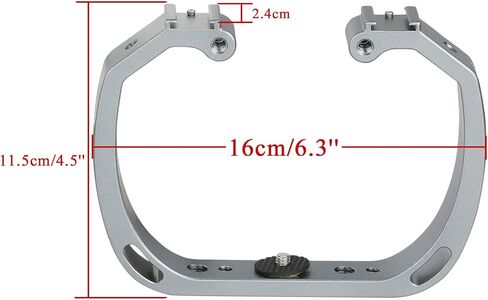 Sevenoak Aluminum Alloy Micro Film Making kit Video Cage Diving Rig Stabilizer SK-GHA6 & GoPro Mount Adapter for Action Cameras GoPro Hero3 3+ 4 5 6 Action Cameras for Underwater Video & Photography in Kuwait