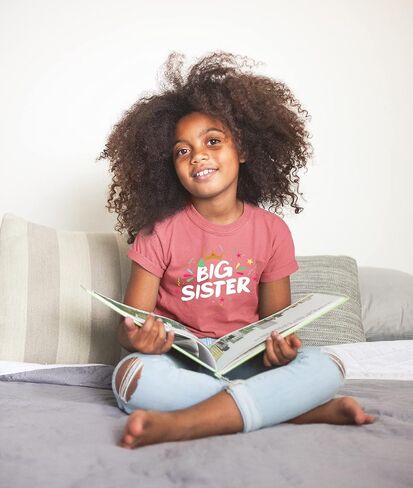 تاج قميص الأخت الكبرى للفتيات الصغيرات تم الترويج له وأنا ذاهبة إلى زي الإعلان in Kuwait