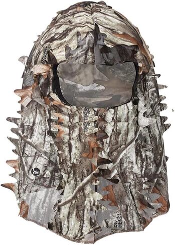 Waxaya خفيفة الوزن كامو قناع الوجه القبعات Ghillie التمويه أغطية الرأس ثلاثية الأبعاد الورقية غطاء كامل غطاء الرأس تركيا الصيد الملحقات in Kuwait