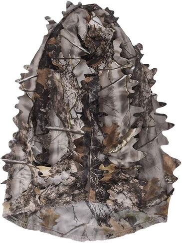 Waxaya خفيفة الوزن كامو قناع الوجه القبعات Ghillie التمويه أغطية الرأس ثلاثية الأبعاد الورقية غطاء كامل غطاء الرأس تركيا الصيد الملحقات in Kuwait