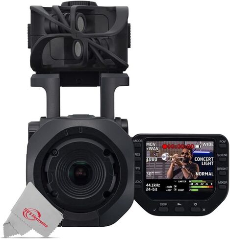 Teds Electronics Zoom Q8n-4K مسجل فيديو مفيد 4K فيديو + مجموعة ملحقات in Kuwait