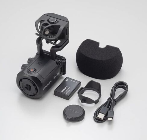 Teds Electronics Zoom Q8n-4K مسجل فيديو مفيد 4K فيديو + مجموعة ملحقات in Kuwait