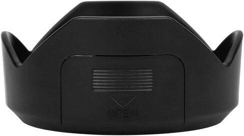 غطاء عدسة زهرة التوليب لـ PENTAX SMC DA مقاس 18-55 مم F3.5-5.6AL WR مقاس 52 مم، غطاء عدسة مثبت على كاميرا PH RBC، تجنب الوهج، استبدال غطاء العدسة البلاستيكي in Saudi Arabia