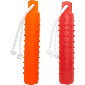 Dog Water Toy - Interactive Fetch Dog Toys Float on Water Pool for Training Retrieving Chasing Bumper Outdoor - 2 Pack Dog Toys with Rope for Small Medium Large Dog