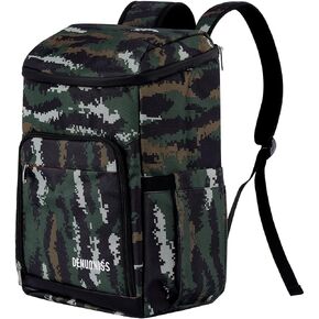 Cooler Backpack,Leak Proof 30 Cans Insulated Backpack for Men and Women, Soft Backpack Coolers for Beach, Camping, Lunch, Hiking, Picnic, Fishing Camo in Kuwait