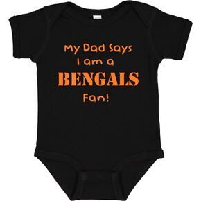 My Dad Says I am a Fan Baby Bodysuit Creeper in Kuwait