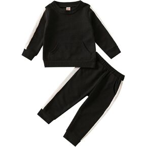 سم C & M WODRO طفل رضيع بذلة رياضية Outifts طويلة الأكمام الهراء البلوز أعلى فستان أطفال مع سروال داخلي الرضع الصبي الخريف الشتاء الملابس in Kuwait