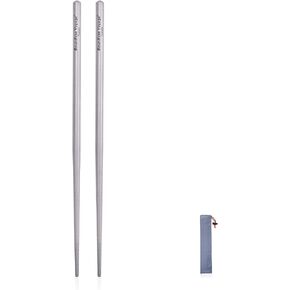 iBasingo 23cm / 9" Titanium Chopsticks Ultralight Camping Utensil Ti1001T in Kuwait