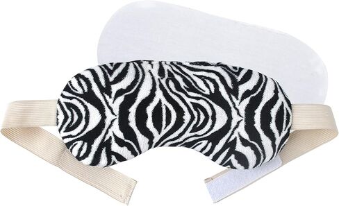 قناع عين للتسخين في الميكروويف من فومي كير | معطر باللافندر وقابل لإعادة الاستخدام، ضغط لصداع الشقيقة والعيون الجافة والصداع والجيوب الأنفية | لفافة حرارة رطبة مهدئة (الحمار الوحشي) in Kuwait