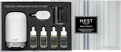 ناشر رائحة الرذاذ الفاخر بالموجات فوق الصوتية من نيست نيويورك للمنزل مع 4 روائح in Kuwait