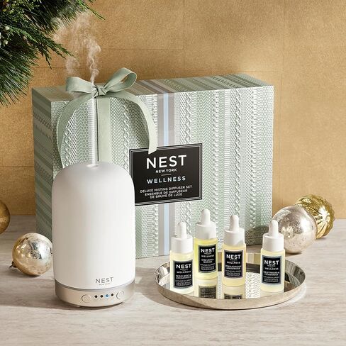 ناشر رائحة الرذاذ الفاخر بالموجات فوق الصوتية من نيست نيويورك للمنزل مع 4 روائح in Kuwait