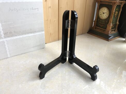Acrylic Plate Holder Display Stands, Easels Plates Picture Frame Stand Holder Display for Photo Art Books Displaying Rack Holder Stands - 4.73*7.09 inch Black (28) in Saudi Arabia