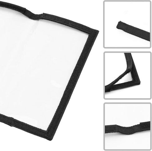 10 قطع من أغلفة طُعم الصيد من YIYUE، أغطية طُعم PVC شفافة، حامي تخزين طُعم الصيد المتين، واقي خطاف الصيد، لفافات طُعم الصيد (5L+5M) in Kuwait