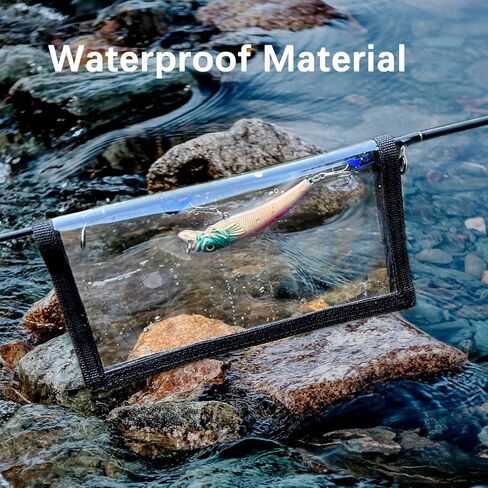 10 قطع من أغلفة طُعم الصيد من YIYUE، أغطية طُعم PVC شفافة، حامي تخزين طُعم الصيد المتين، واقي خطاف الصيد، لفافات طُعم الصيد (5L+5M) in Kuwait