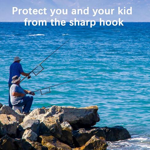 10 قطع من أغلفة طُعم الصيد من YIYUE، أغطية طُعم PVC شفافة، حامي تخزين طُعم الصيد المتين، واقي خطاف الصيد، لفافات طُعم الصيد (5L+5M) in Kuwait