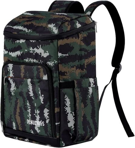 Cooler Backpack,Leak Proof 30 Cans Insulated Backpack for Men and Women, Soft Backpack Coolers for Beach, Camping, Lunch, Hiking, Picnic, Fishing Camo in Kuwait