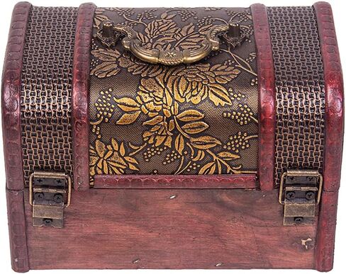 ام بي في بي ان صندوق كنز القراصنة الصغير من قطعة واحدة، صندوق كنز للأطفال، صندوق ألعاب كنز القراصنة، صندوق مجوهرات القراصنة العتيق، مجموعة لعبة قفل دعائم الحفلات، صندوق الكنز in Kuwait