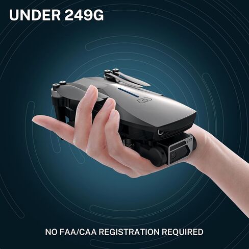 طائرات بدون طيار HANNVIW H220 GPS مع كاميرا للبالغين 4K، أقل من 249 جرام، طائرة بدون طيار لنقل الفيديو طويلة المدى 5G، RC كوادكوبتر مع محرك بدون فرش، عودة تلقائية إلى المنزل، اتبعني، للمبتدئين in Kuwait