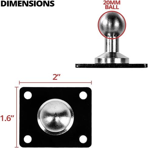 Tackform AMPS Pattern Drill Base Mount | 4-Hole Pattern in Saudi Arabia