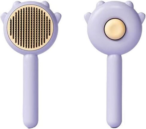 فرشاة TUWODE للقطط، فرشاة للعناية بالشعر لتدليك القطط والكلاب والتنظيف الذاتي (أخضر) in Kuwait