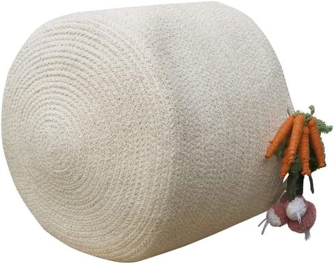 Lorena Canals |Basket Veggies. For Nurseries, Playrooms, Bedrooms. Handmade in 100% Cotton. Size: 9" x 1' x 1' in Kuwait