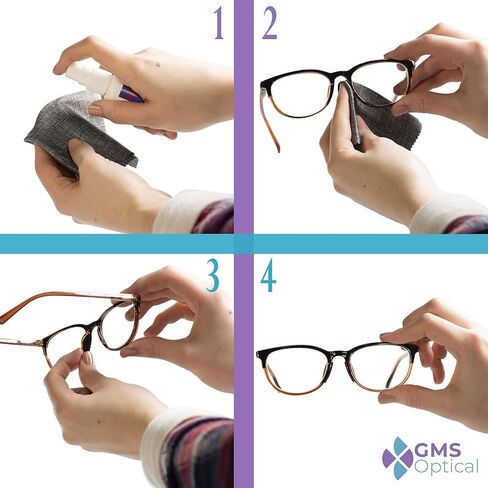 GMS Optical® Premium Silicone 3M Adhesive Half Moon Nose Pads 13mm x 6mm - Ideal for Smaller Frames (5 Pair) (Black) in Kuwait