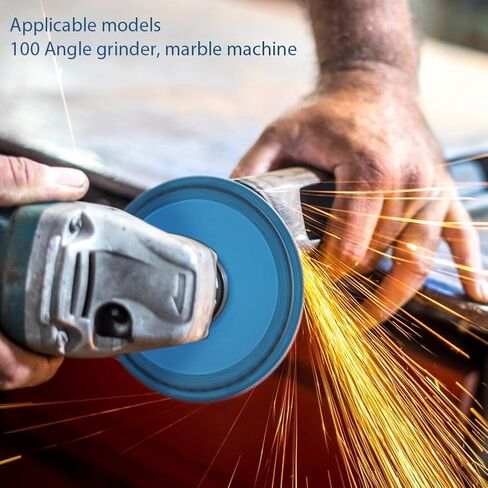 3pcs 4 Inch 1.6mm Grinding Wheel, General Purpose for Metal, Angle Grinder Cutting Disc, Metal Cut Off Wheel Cutting Discs for Smooth Cutting, Chamfering, Grinding(Blue) in Saudi Arabia