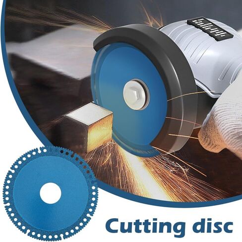 3pcs 4 Inch 1.6mm Grinding Wheel, General Purpose for Metal, Angle Grinder Cutting Disc, Metal Cut Off Wheel Cutting Discs for Smooth Cutting, Chamfering, Grinding(Blue) in Saudi Arabia