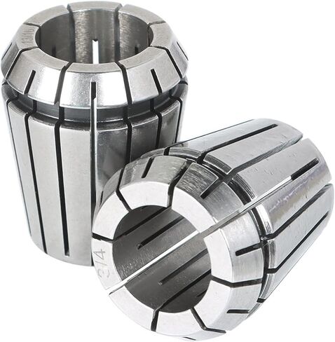 kimllier 25Pcs ER32 Spring Collet Set 1/16 to 13/16 Collet Set Fit for CNC Engraving Machine and Milling Lathe Tool in Saudi Arabia