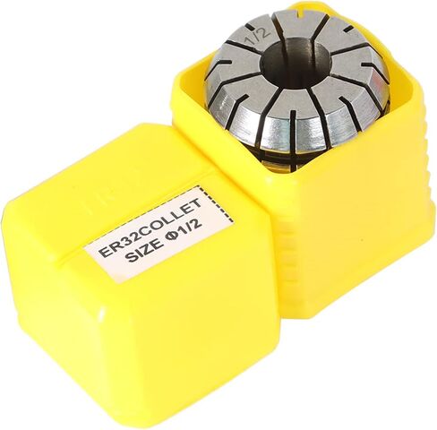 kimllier 25Pcs ER32 Spring Collet Set 1/16 to 13/16 Collet Set Fit for CNC Engraving Machine and Milling Lathe Tool in Saudi Arabia