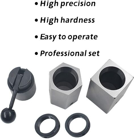 LiGuVCY 5C Collet Block Set Hex Square Rings & Collet Closer Holder, 5C-CB Collet Block Set Hex Collet Block Square Collet Block and Collet Closer for Milling Machines Lathes in Saudi Arabia