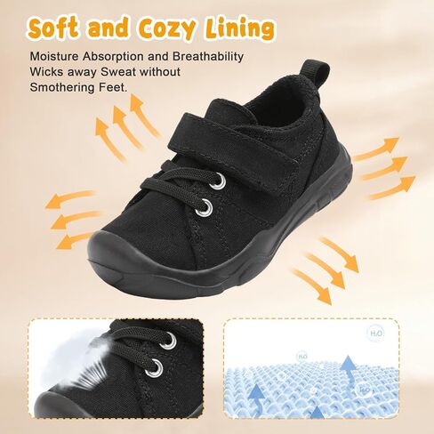 أحذية BARERUN للأطفال من القماش أحذية الجري للبنات والأولاد بمقدمة عريضة وأحذية رياضية للأطفال الصغار حافي القدمين أحذية مدرسية للبنات والأولاد أحذية تنس للأطفال الصغار غير قابلة للانزلاق in Kuwait