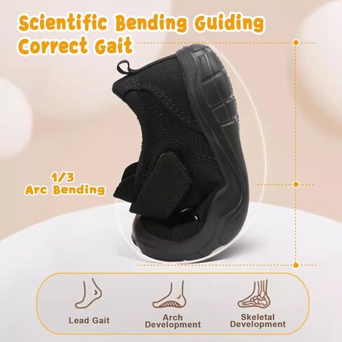 أحذية BARERUN للأطفال من القماش أحذية الجري للبنات والأولاد بمقدمة عريضة وأحذية رياضية للأطفال الصغار حافي القدمين أحذية مدرسية للبنات والأولاد أحذية تنس للأطفال الصغار غير قابلة للانزلاق in Kuwait