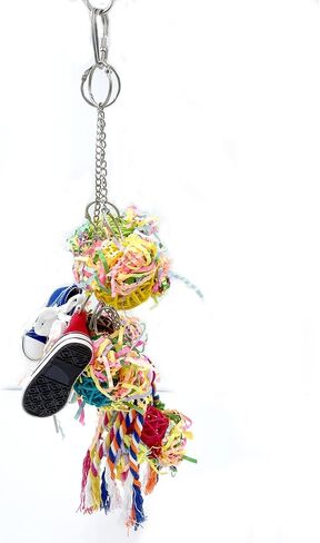 جيليجي العاب البحث عن الطعام للطيور - كرة راتان للببغاوات والطيور الصغيرة والباراكيت والكوكاتيل والكونوريس والبادجي وطيور الحب والعصافير in Kuwait