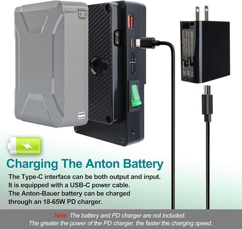 تتحول بطارية أنتو-باور جولد ماونت من كوكاكوو إلى لوحة محول كاميرا الفيديو على شكل حرف V، محول مقسم إمدادات الطاقة. مع مشبك قضيب 15 مم وسبعة مخرج طاقة تيار مستمر لكاميرات سوني وكاميرات دي اس ال ار. in Kuwait