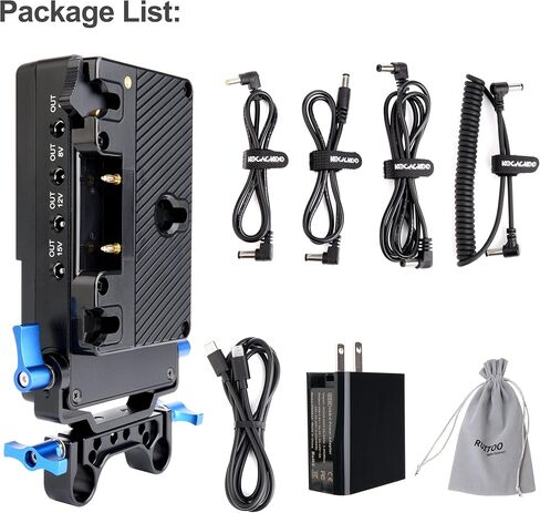 تتحول بطارية أنتو-باور جولد ماونت من كوكاكوو إلى لوحة محول كاميرا الفيديو على شكل حرف V، محول مقسم إمدادات الطاقة. مع مشبك قضيب 15 مم وسبعة مخرج طاقة تيار مستمر لكاميرات سوني وكاميرات دي اس ال ار. in Kuwait