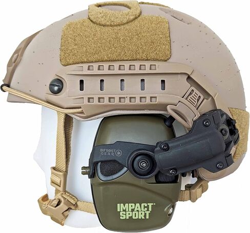 Bifrost Gear COM-RAC محول السكك الحديدية للخوذة التكتيكية لسماعة الرأس Howard Leight in Kuwait