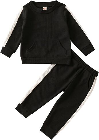 سم C & M WODRO طفل رضيع بذلة رياضية Outifts طويلة الأكمام الهراء البلوز أعلى فستان أطفال مع سروال داخلي الرضع الصبي الخريف الشتاء الملابس in Kuwait