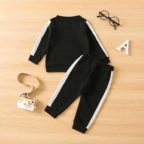 سم C & M WODRO طفل رضيع بذلة رياضية Outifts طويلة الأكمام الهراء البلوز أعلى فستان أطفال مع سروال داخلي الرضع الصبي الخريف الشتاء الملابس in Kuwait
